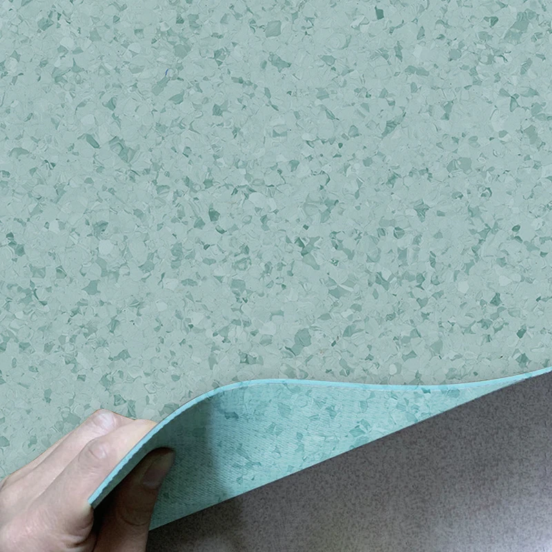 Виниловый поливинилхлоридный современный графический дизайн напольное покрытие для помещений под заказ оптовая продажа Антистатическая 2 мм плитка с отклеиванием и палочкой 3 года