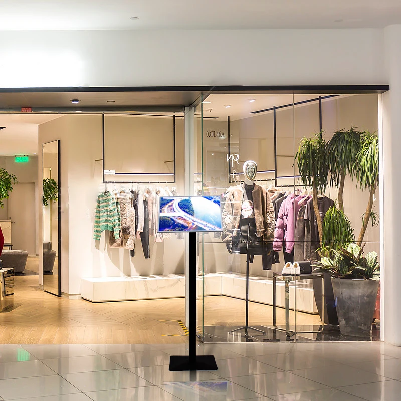 menu board stand led poster display stand aluminum poster display stand