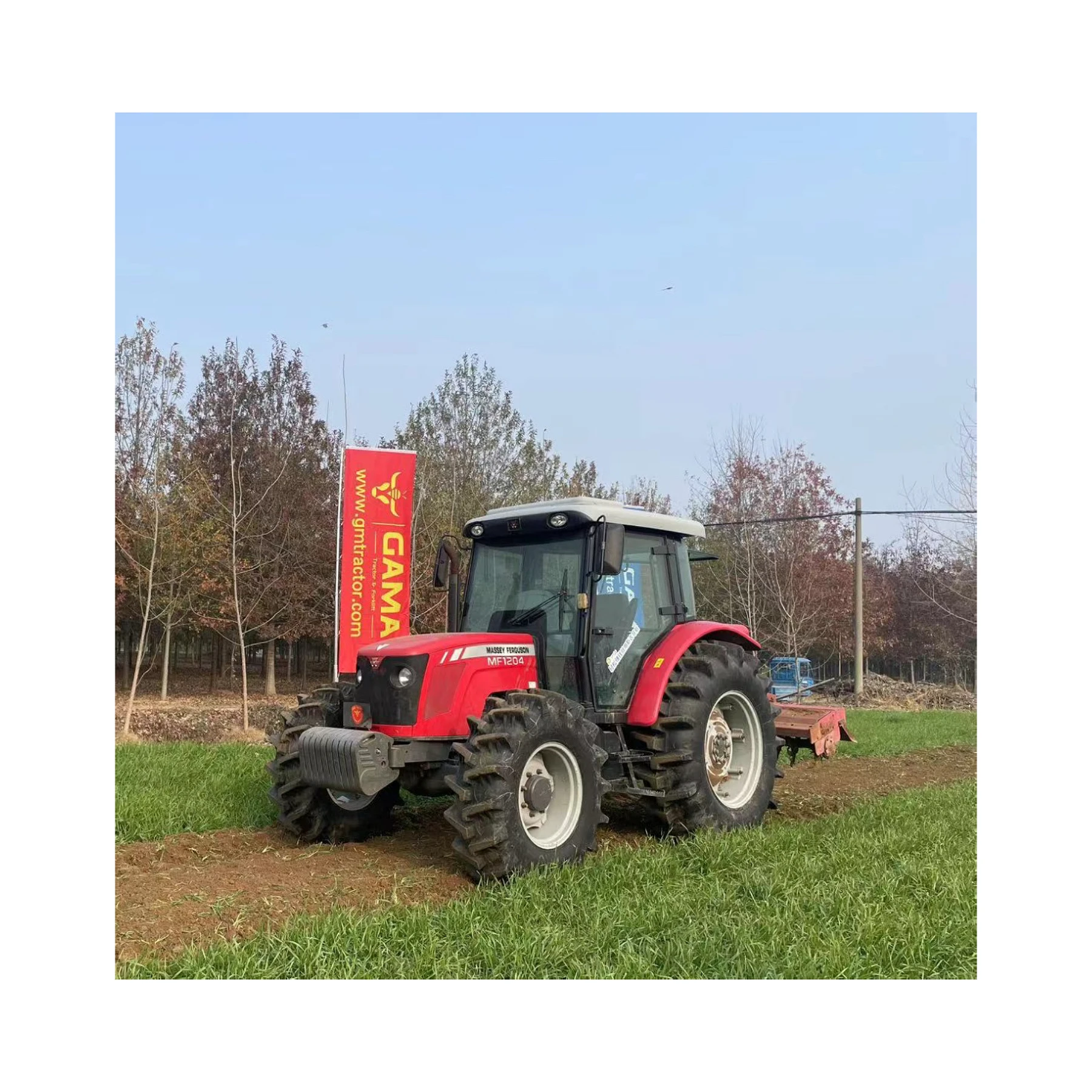375 ТРАКТОР massey farguson 385 mf 120 л.с. 4WD трактор 290 тракторы