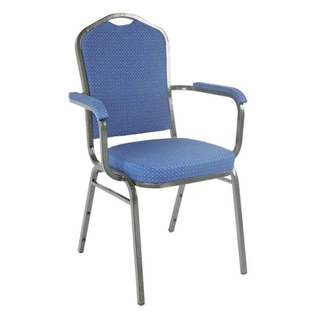 Factory Price Hotel Chair For Dining Hall Stackable Metal Chair Cheap Banquet Chairs