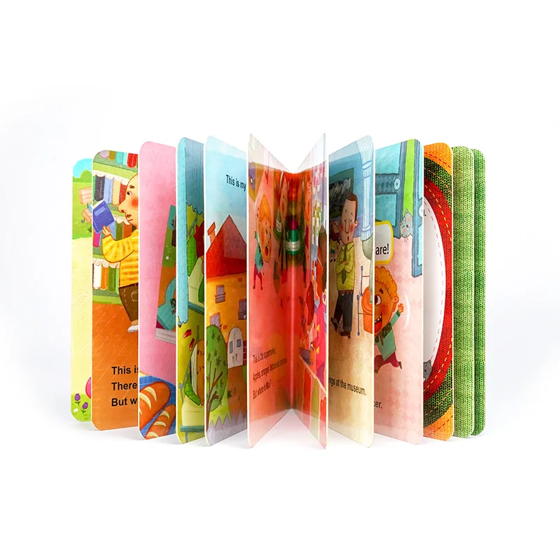  Оптовая продажа английские Образовательные Детские Книги детская рассказательная доска с принтом для чтения детских