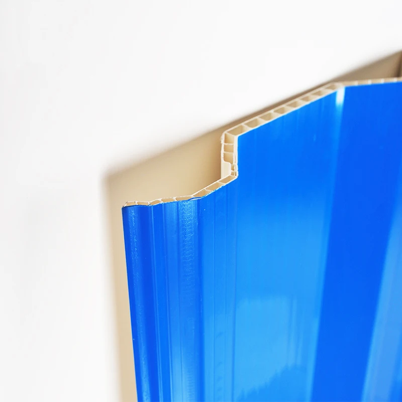 fire resistant heat resistant insulation twin wall plastic roof sheet