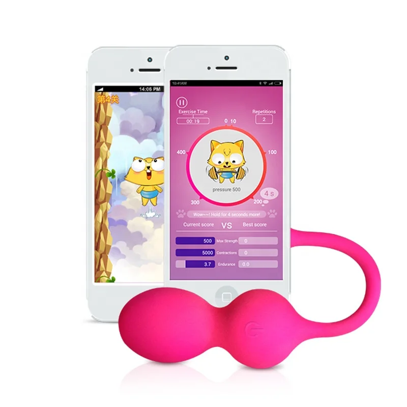 Amazon Top Selling Silicone Vagina Exercises Woman Sex Toys Remote Control app love Eggs Vibrator Kegel Balls