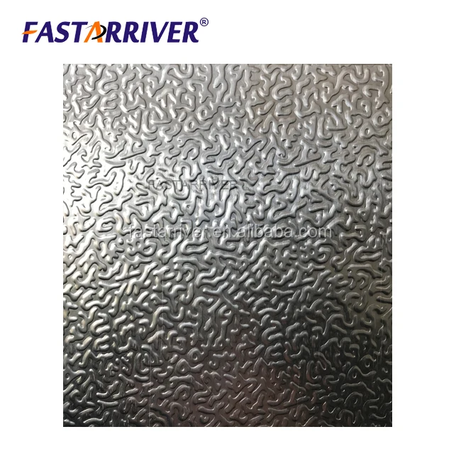 sandwich panel decorative pebble stucco embossed aluminum sheet