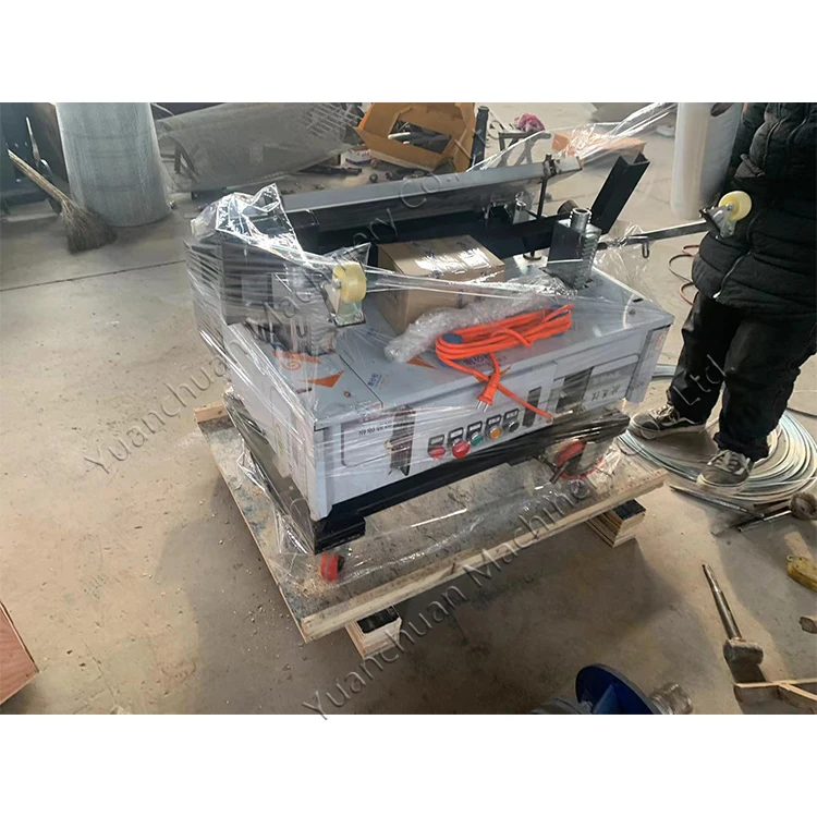 Construction site building interior and exterior wall plastering machine Concrete fully automatic plastering machine