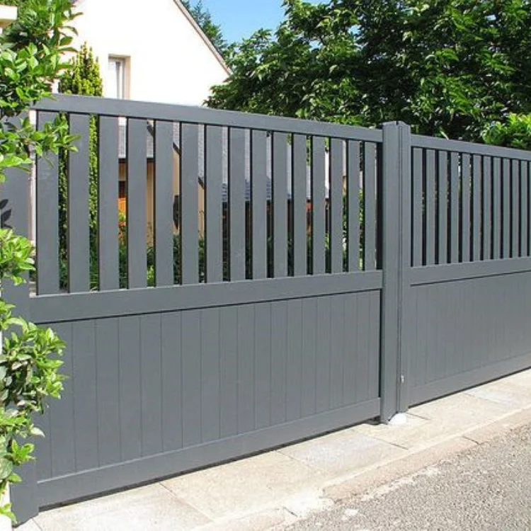 Promotion Driveway Gates Double Swing Driveway Gates Easily Assembled Door Aluminum Gate Design