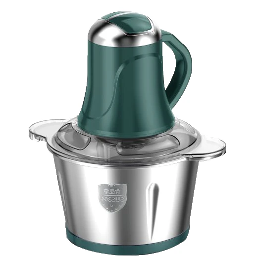 Hot Sale 300W  4 Blades Knife Home Use Stainless Steel Meat Grinder Professional  Mini Electric Food Blender