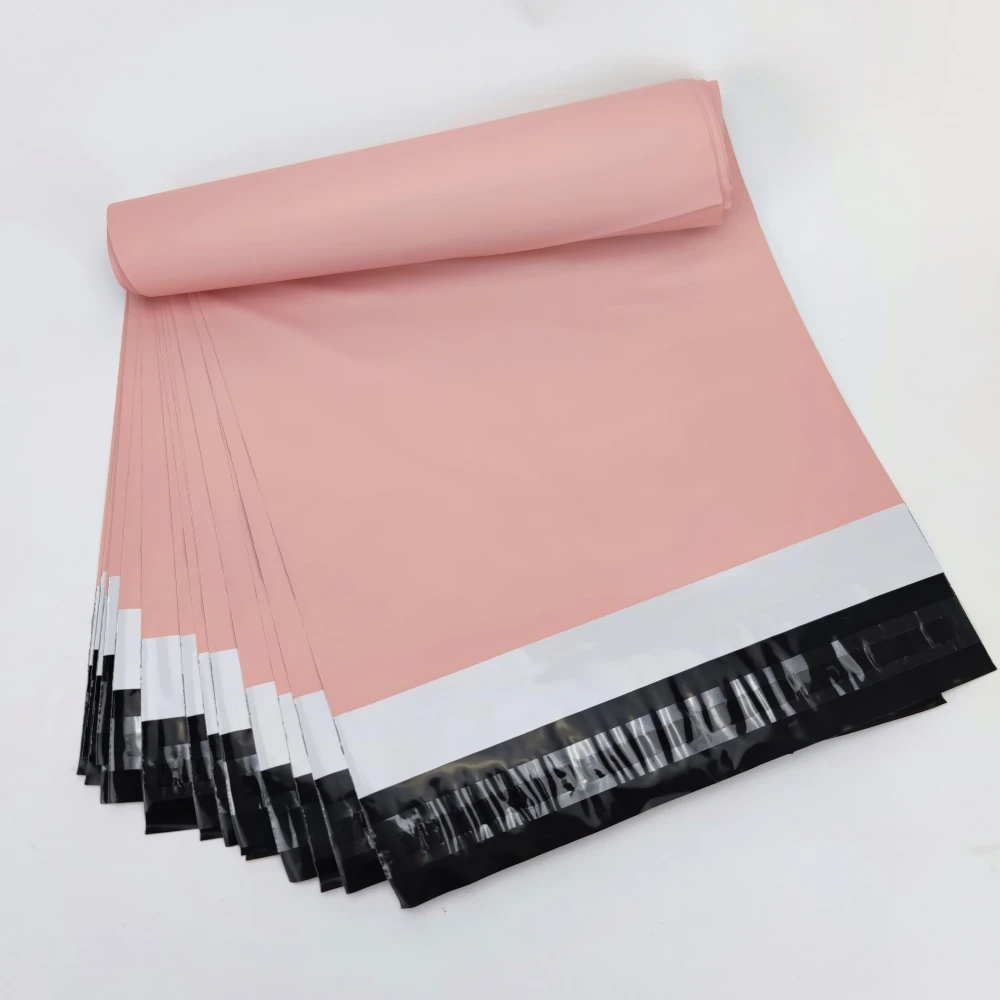 Black Waterproof Express Courier Bags Custom Printing Tear Resistant Poly Shipping Bags Self-adhesive Mailing Bag With Logo