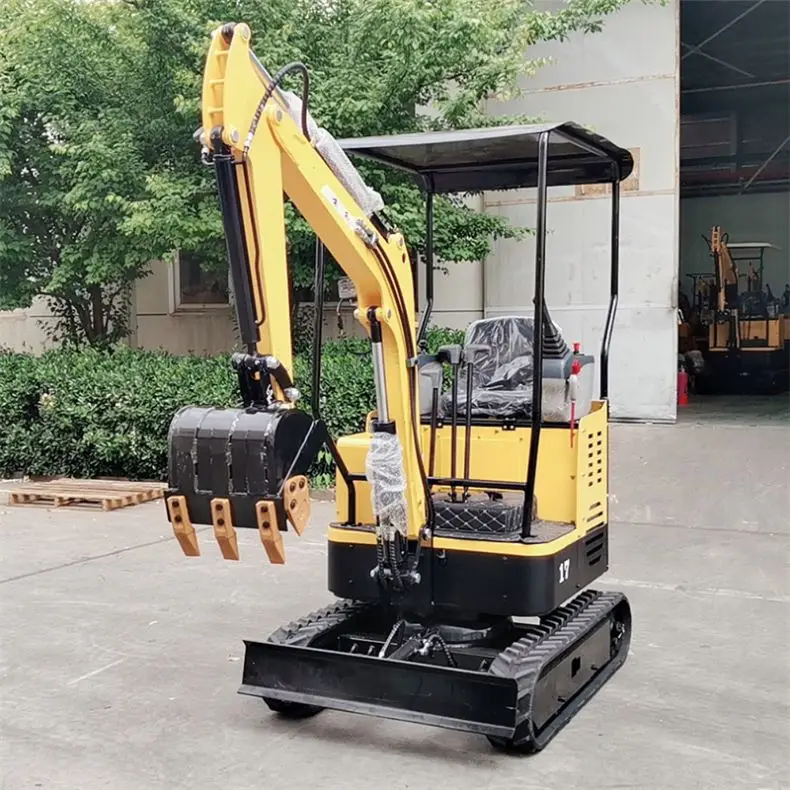 Hot Selling Best Price Small Digger 1.5 ton Crawler Farm Mini Excavator mini digger yanmar