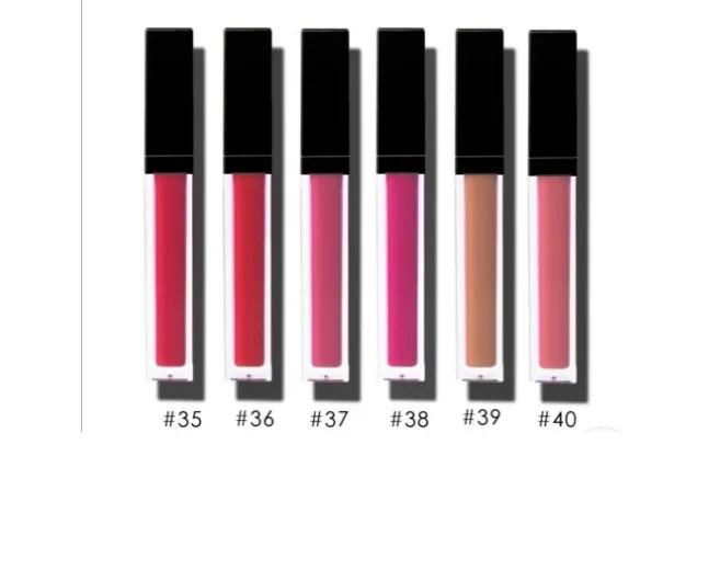 Lip Gloss Private Label 43 Colors Popular Vegan Long Lasting Custom Logo  Matte Liquid Lipstick