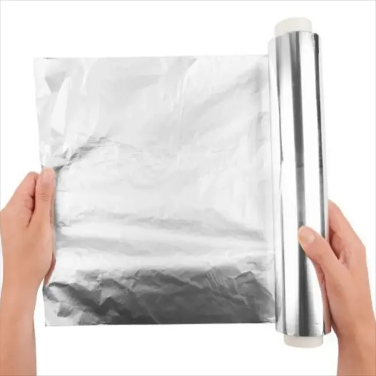Kitchen use blister pack catering tin foil catering jumbo roll oven BBQ baking foil