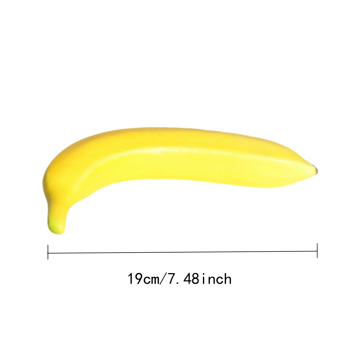 Decorative Fruit Simulation Foam Banana  Fruits For Display Realistic Props Lifelike Home Decor