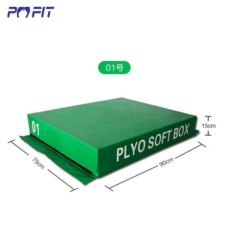 Plyometric plyosoft jump platform crossfit plyo box adjustable plyo box gym equipment kids