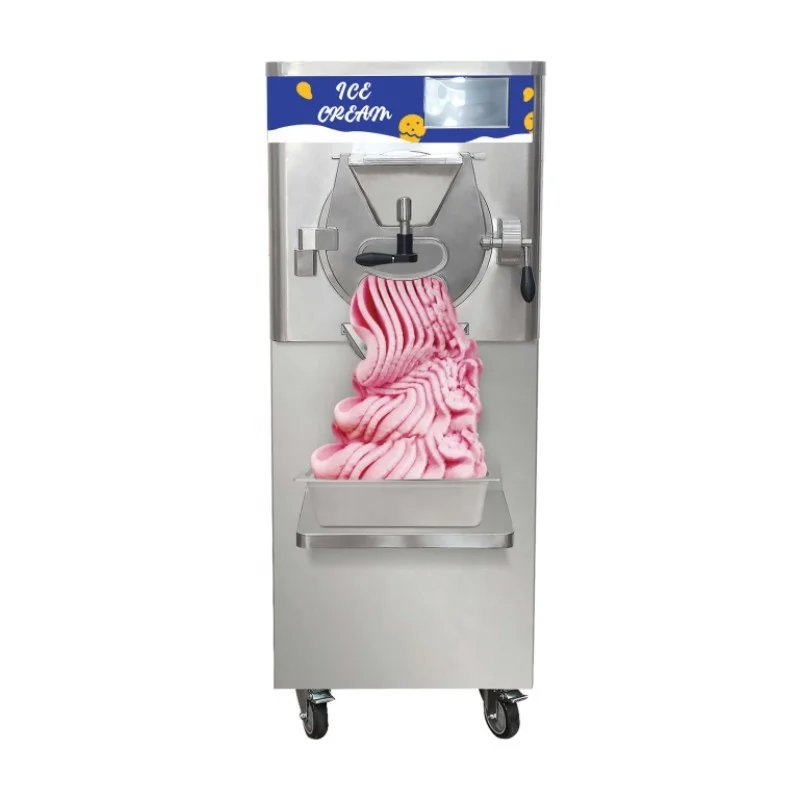 48L/H Gelato Machine Hard Ice Cream Machine Batch Freezer Italian Ice Cream Machine For Business