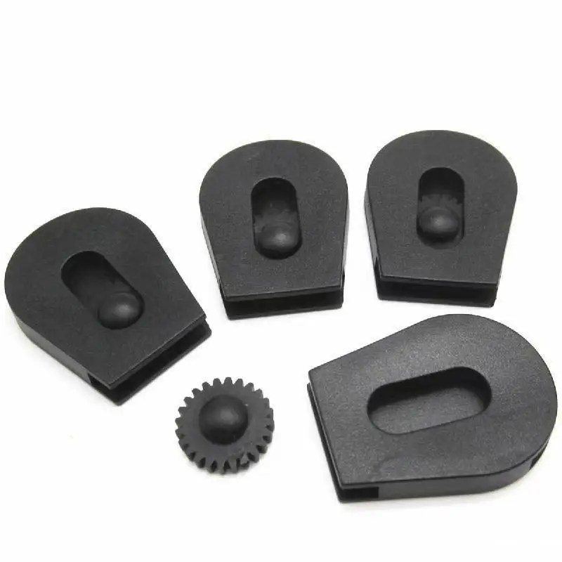 Plastic Wheeled Cord Lock sliding Clamp Toggle Stopper for Paracord spring oval 2 hole pulley adjustable universal shoe buckle