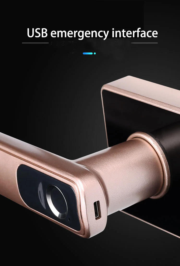 
Safety and convenient indoor bedroom door lock for house/villa/office/archives rooms 