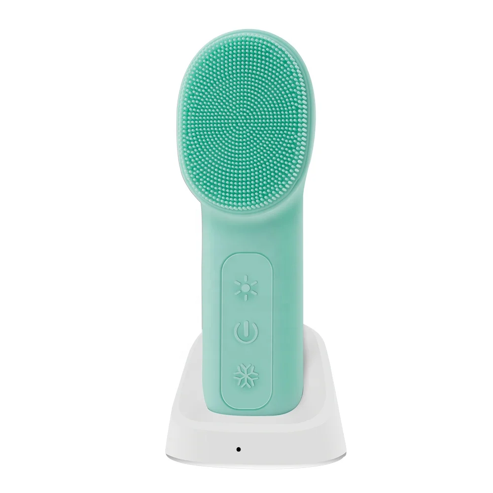 Face Cleaning Brush Facial Exfoliator Massage Machine New Product Ideas Silicone Soft Facial Face Wash Brush Silicone
