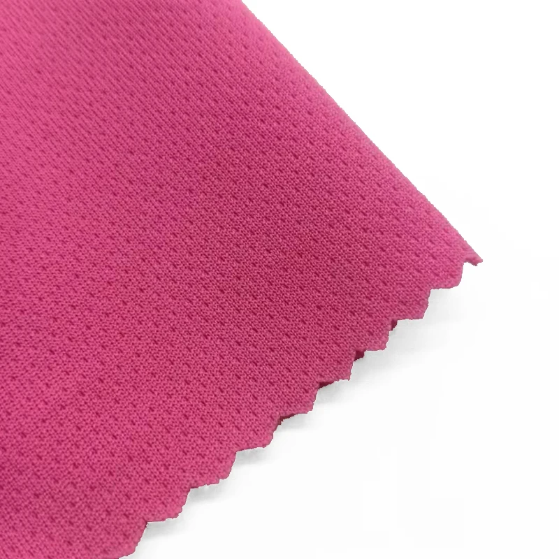 China Eco-Friendly Knitted Plain Quick-dry Breathable Dry Fit 100% Polyester Mesh Fabric Lining Mesh