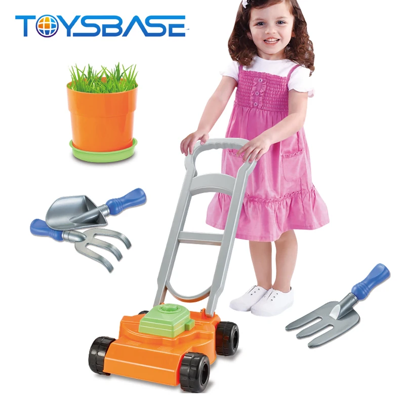 Kids mower toy machine