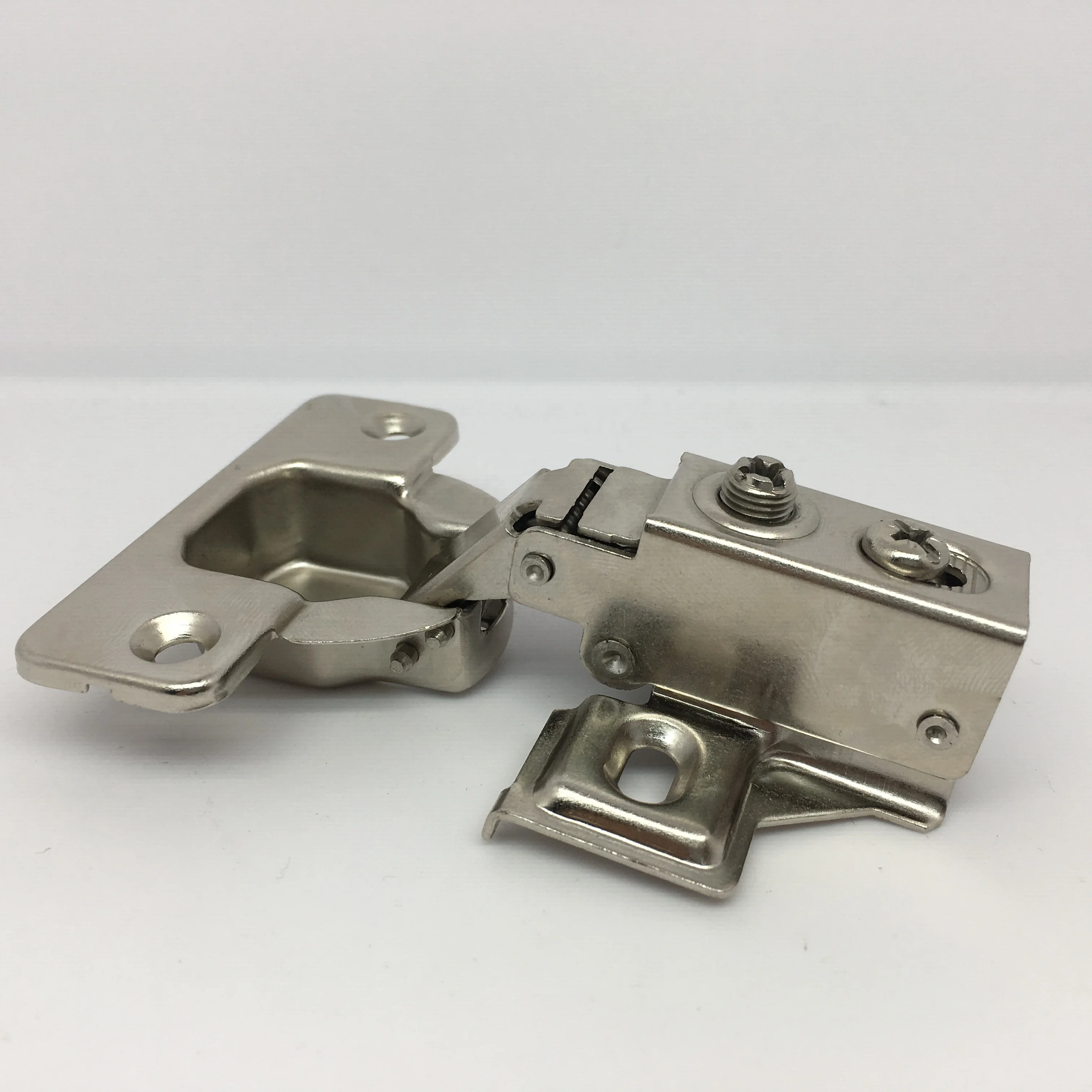 Slide On Soft Close Metal Short Arm Hydraulic Cabinet Door Hinge For Furniture