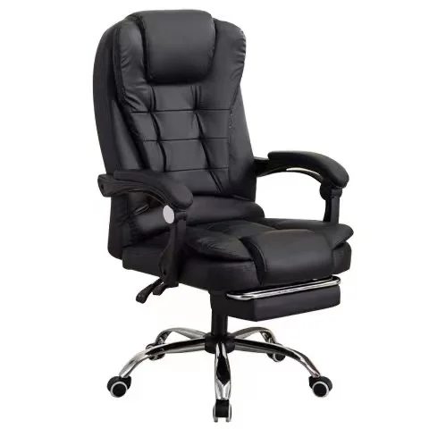Cheap Price High Back Quality Leather Luxury Executive Ergonomic Massage Wheels Swivel Office Desk Chair for Sale