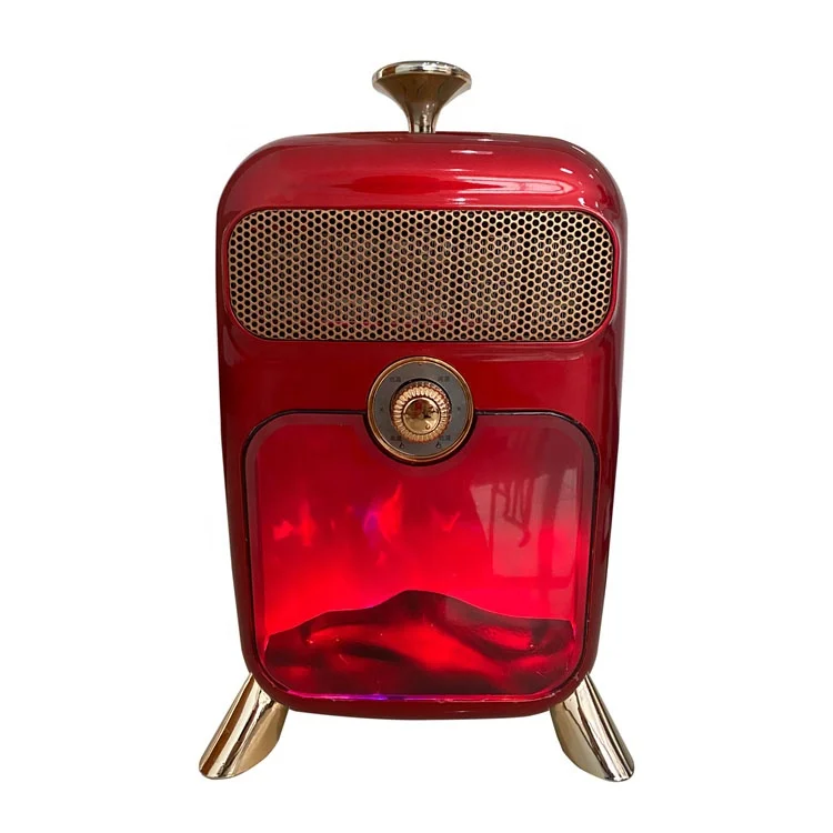 
 Новинка 2020, портативный нагреватель для камина с вентилятором PTC и пламенным экраном, с функцией УФ-дезинфекции опционально  