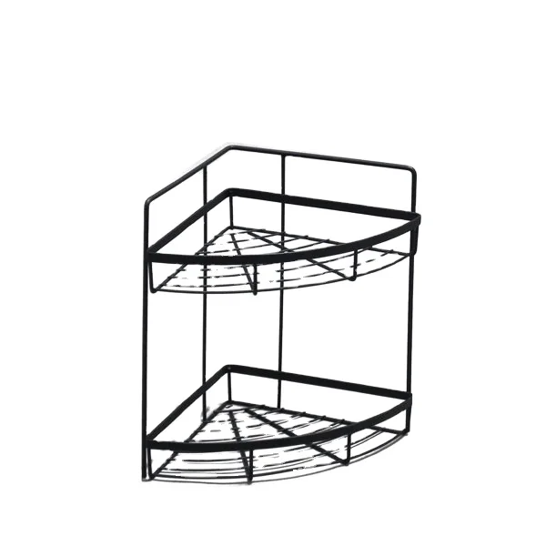 JB Modern Wire Metal Shower Bathroom Rack Corner Shelves