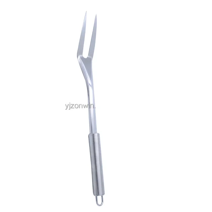 Item C2-021 High Quality Non-Stick Stainless Steel  BBQ Tools Barbecue Fork