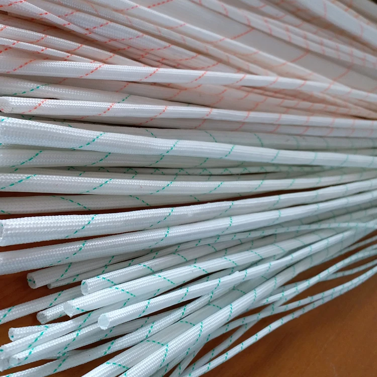 2715 Electrical Insulation Tube Fiberglass PVC Insulating Sleeves