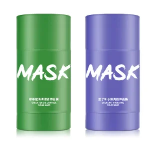 Cleansing Face OEM Remove acne Green Tea Clay Mask Facial Mask Stick Facial Mask