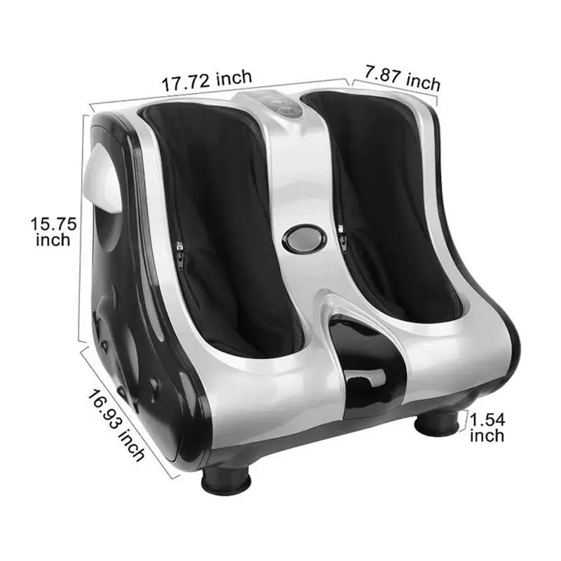 Relieve Foot Discomforts Squeeze Shiatsu Deep Kneading Foot Massager with Heat