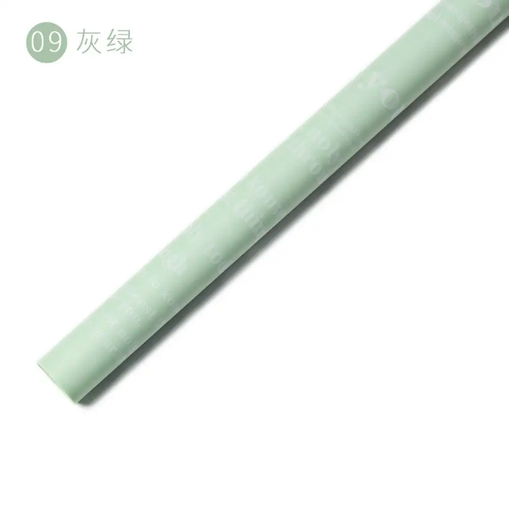 
Shinewrap 2020 New design wrapping paper letter printing waterproof plastic film for Bouquet flower wrapping paper 