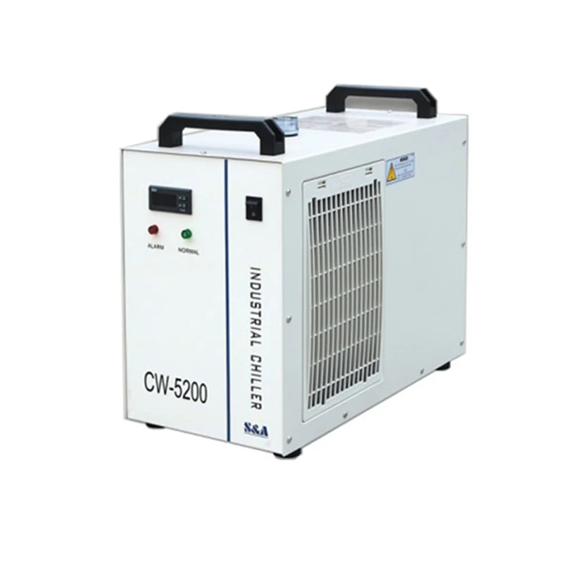 Aurora Laser Portable Air Cooled Water Chillers CW-5200TH Water Tank