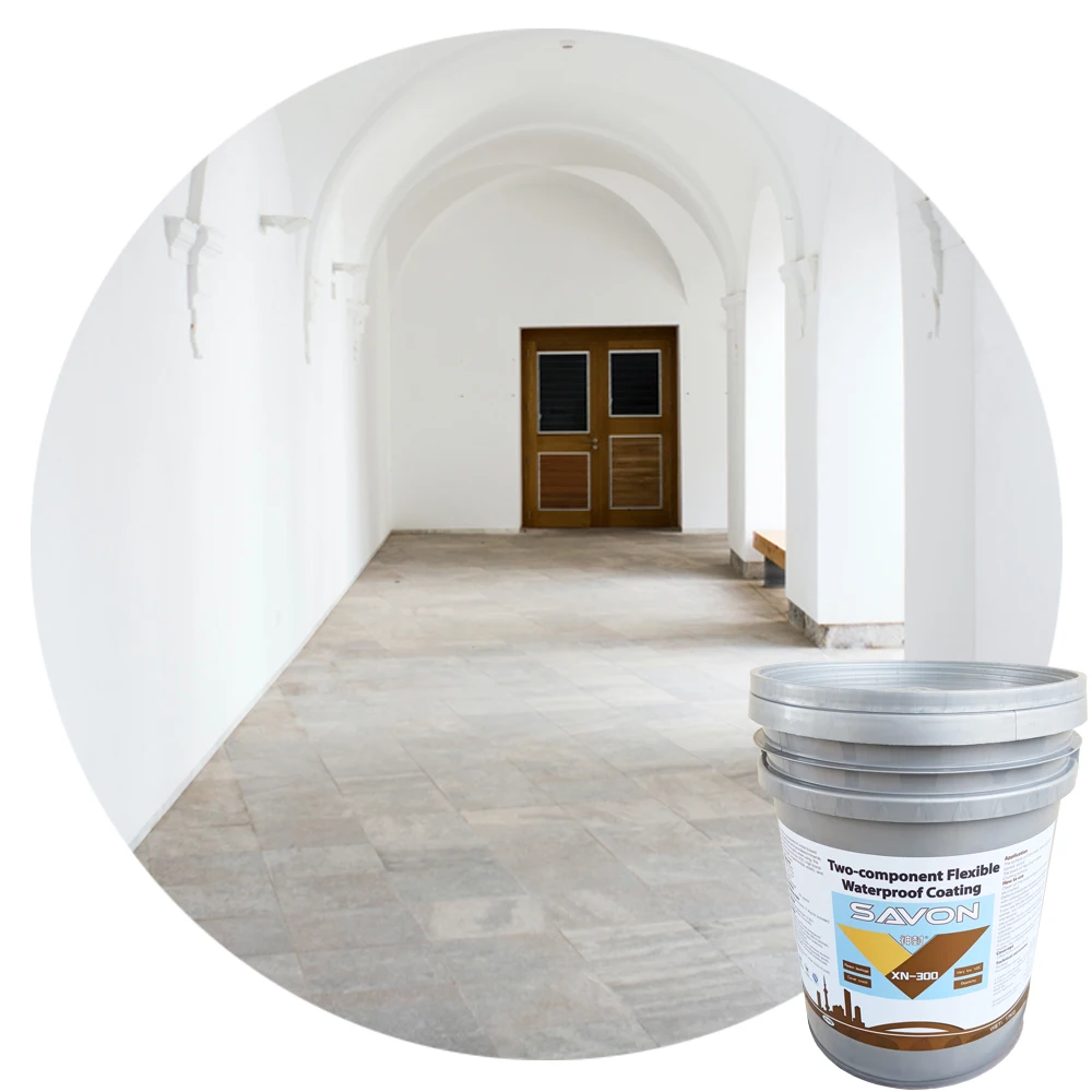 Two-component Cement-based Waterproof Coating for Interior and Exterior Walls Polymer Cement Paint