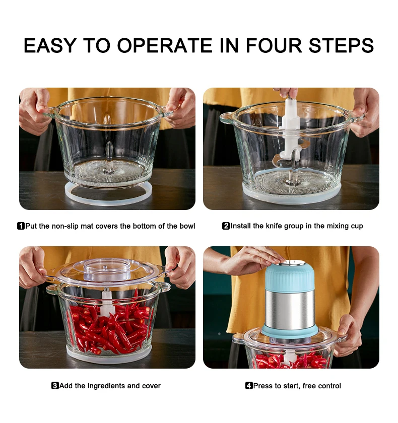 Household Appliances Industrial Machine Professional 2021 Electric Stainless Steel Meat Grinder