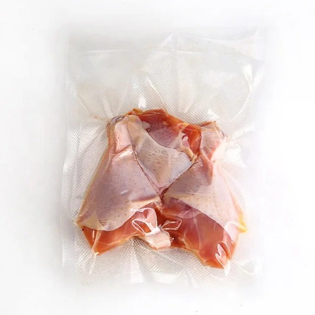 Custom biodegrad black transparent food packing plastic vacuum sealer bag rolls