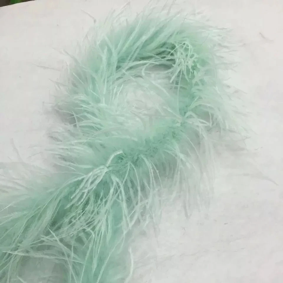 Direct Manufacturer Beautiful 6 Ply Ostrich Feather Boa For Lady Boutique Ostrich Feather Boa