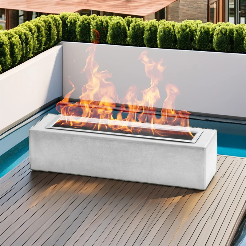 Outdoor Desktop Fireplace Bio Ethanol Tabletop Fire Pit New Design Indoor-Use Stove