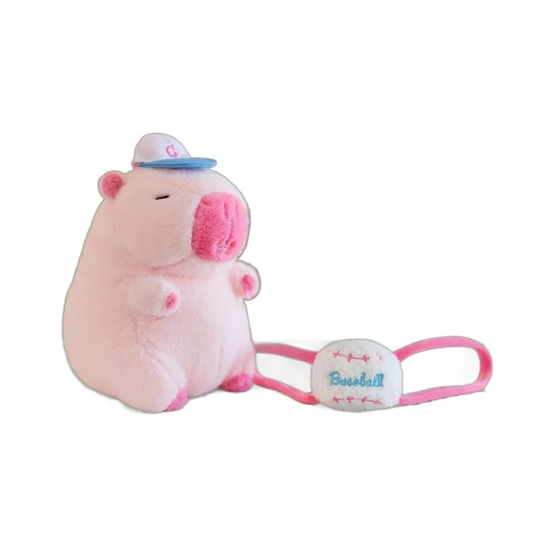 2024 Best Pink Capybara Snot Sports Water Dolphin Plush Toys Wholesale Creative Backpack Capybara New Pillow No reviews yet