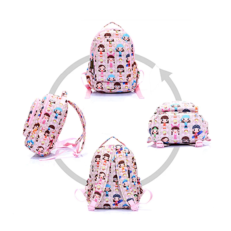 Vivisecret school bags cartoon printing outdoor activity backpack children beautiful schoolbags