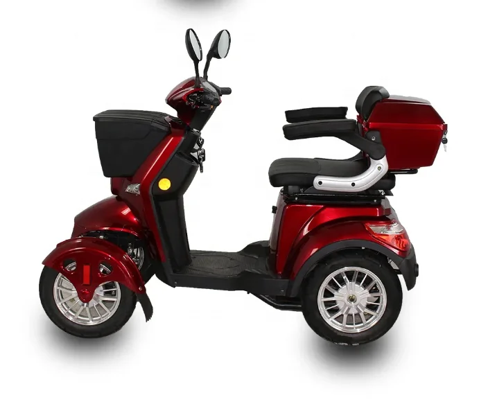 Eco-Friendly Four Wheel Handicapped Adult Electrical Scooter