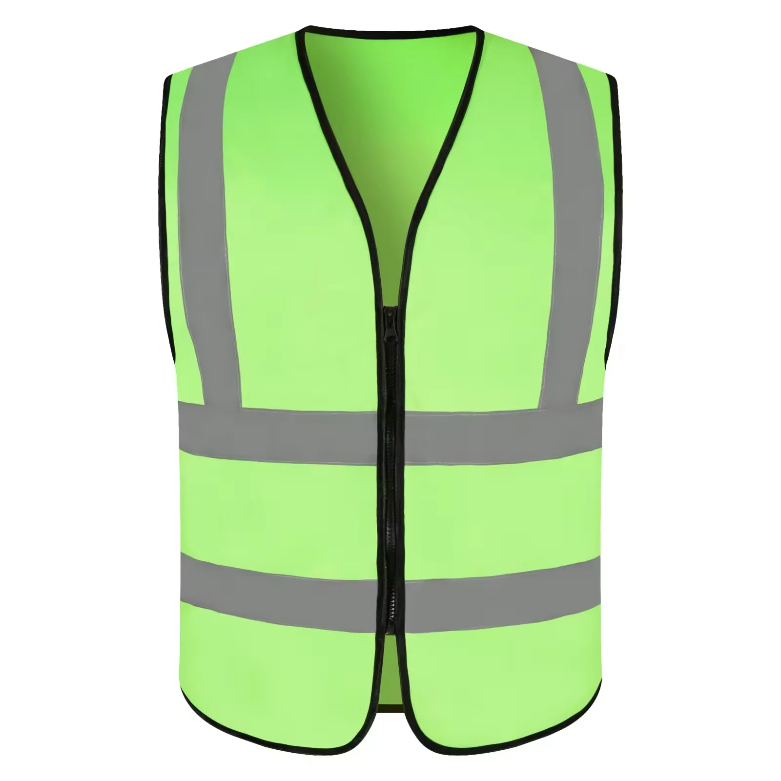 Black Series Reflection Safety Mesh Fabric Combinate Model Reflective Safety Vest
