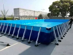 Commercial Standard Steel Framed Supported Swimming Pool 15*20*1.32m