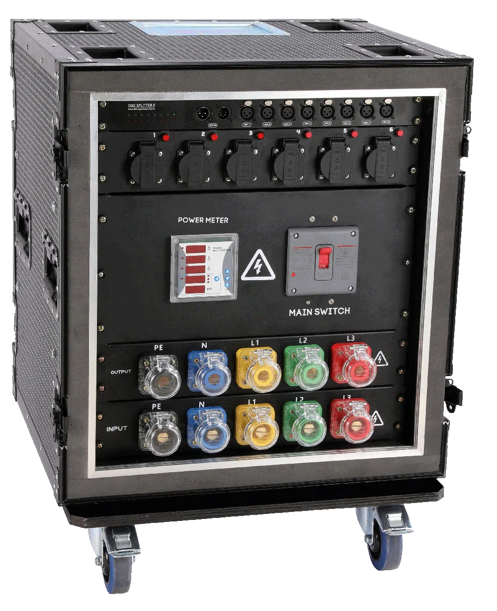 High Quality Supply Distributes and Controls 30A Stage Power Rack Distribution Box