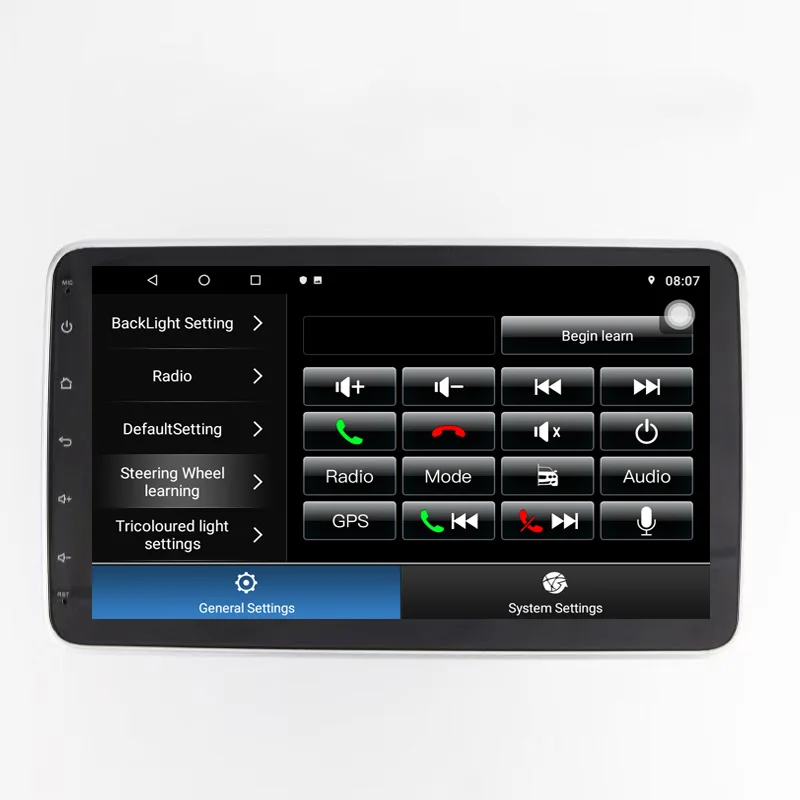 Двойной Din 10 дюймов Android универсальный автомобильный DVD стерео с gps навигации BT