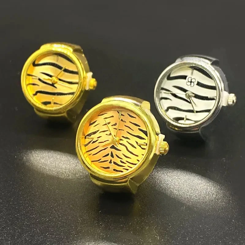 Free Size Luxury Rings Quartz Watches Men Women Couple Ring Watch Ladies Fashion Clock relojes