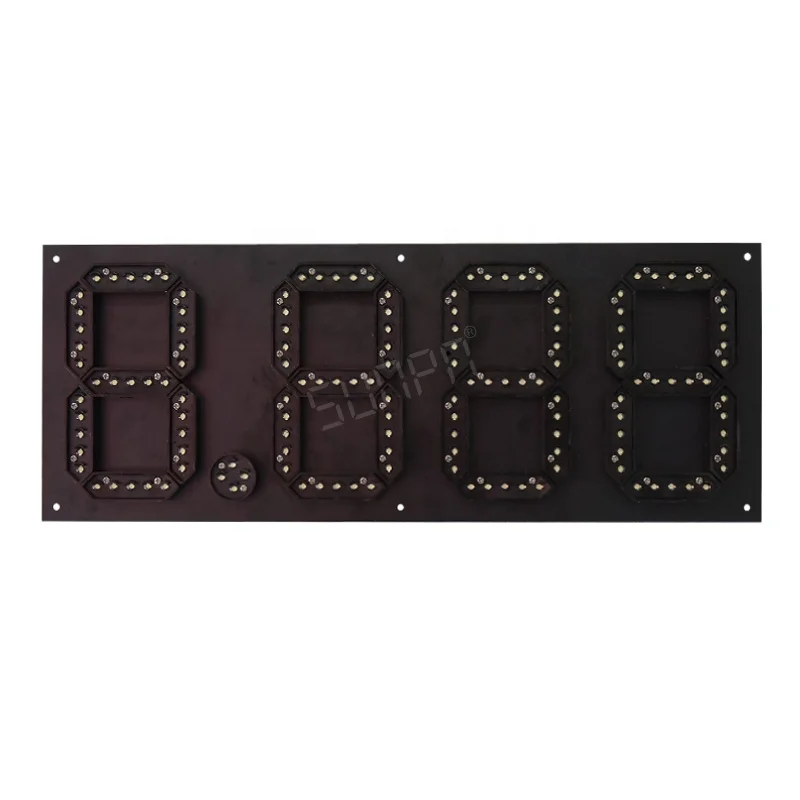 Iron Board 6inch 8.888 for LED Gas Price sign Oil Gas Station Petrol Price Custom Available