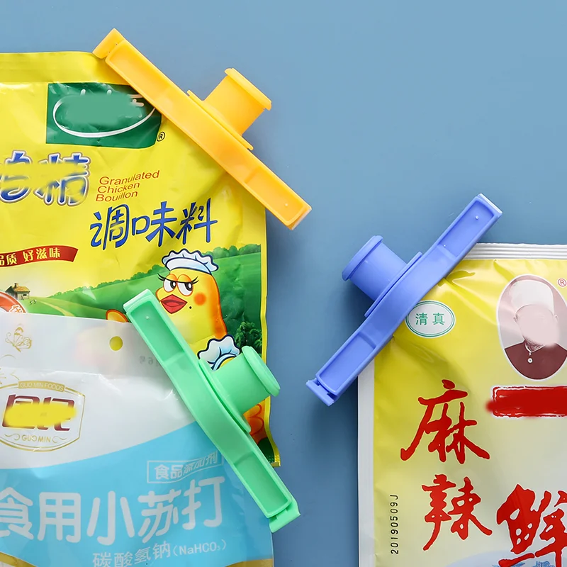 Fresh Keeping Sealer Clamp Kitchen Gadgets Food Storage Bag Clip Snack