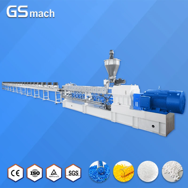 PVA PBAT eco-friendly bio degradable plastic compound extrusion machine production line