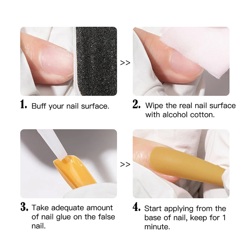 ROSALIND hot sale 3g false nail glue wholesale rhinestone adhesive sticker for art
